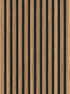 Mexen Lam-F vzorka akustických stenových lamiel 275 x 30 cm, plsť 8 mm, technická dyha, Svetlý Orech - S105-017-S