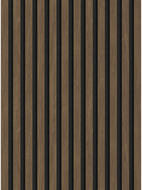 Mexen Lam-F vzorka akustických nástenných lamiel, plsť 8 mm, technická dyha, Kakao Orech - S105-018-S