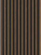 Mexen Lam-F vzorová vzorka akustických nástenných panelov, plsť 8 mm, technická dyha, Orech Espresso - S105-019-S