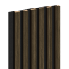 Mexen Lam-F vzorka akustických stenových lamiel 275 x 30 cm, plsť 8 mm, technická dyha, Kráľovský eben - S105-020-S