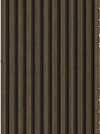 Mexen Lam-F vzorka akustických stenových lamiel 275 x 30 cm, plsť 8 mm, technická dyha, Kráľovský eben - S105-020-S