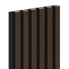 Mexen Lam-F vzorka akustických stenových lamiel 275 x 30 cm, plsť 8 mm, technická dyha, orech palisander - S105-021-S