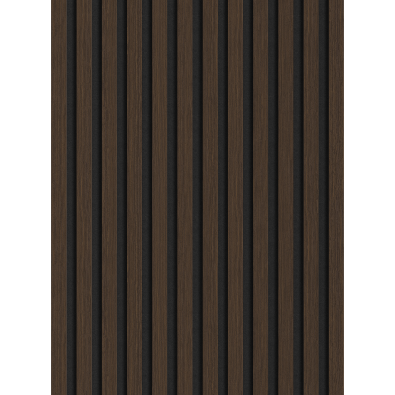 Mexen Lam-F vzorka akustických stenových lamiel, plsť 8 mm, technická dyha, orech palisandrový - S105-021-S