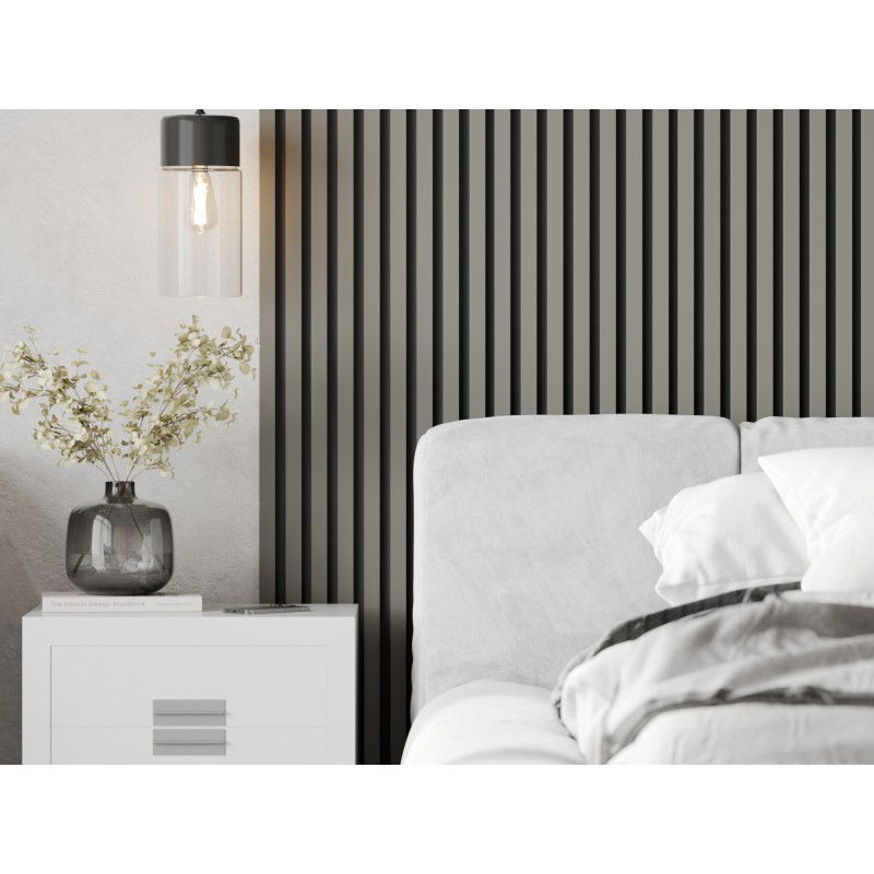 Mexen Lam-B vzorka stenových lamiel, doska HDF 4 mm, Sivá Matná - S100-052-S