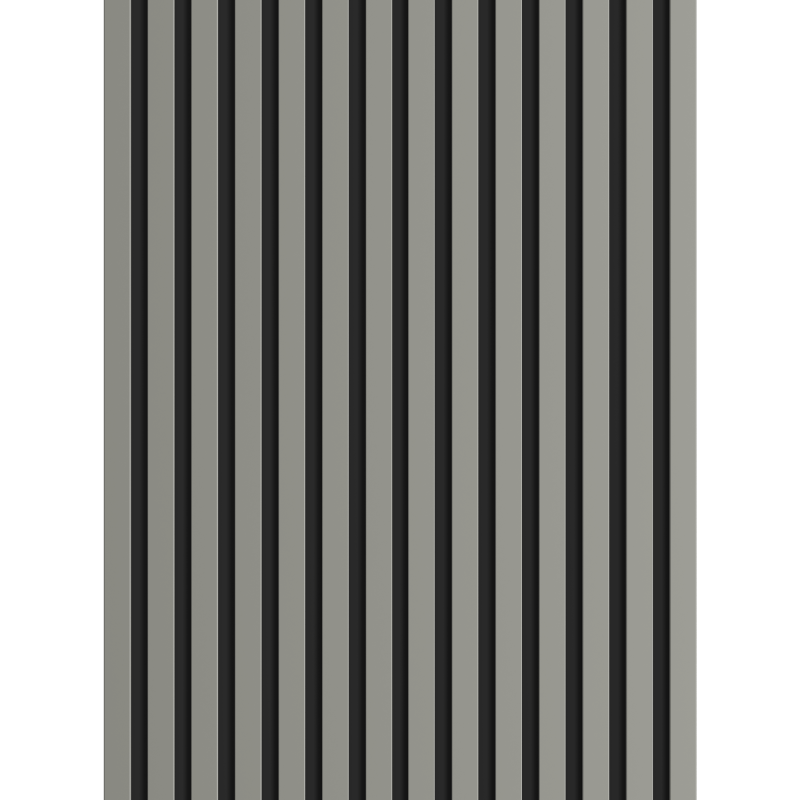 Mexen Lam-B vzorka stenových lamiel, doska HDF 4 mm, Sivá Matná - S100-052-S