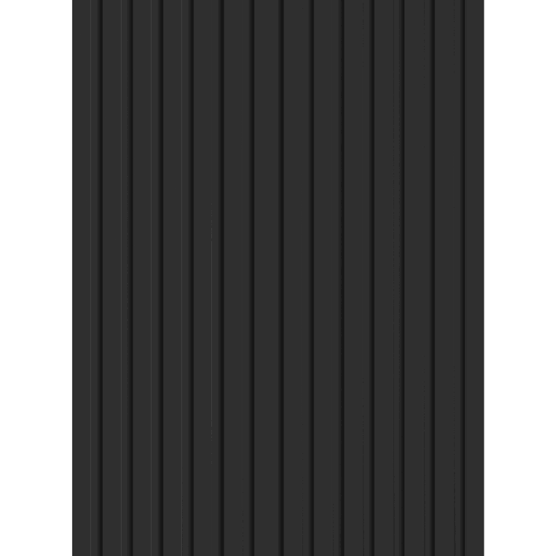Mexen Lam-B vzorka stenových lamiel 275 x 31,5 cm, doska HDF 4 mm, Čierny Mat - S100-053-S