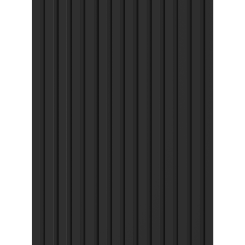 Mexen Lam-B vzorka stenových lamiel, doska HDF 4 mm, čierny mat - S100-053-S
