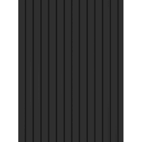 Mexen Lam-B vzorka stenových lamiel 275 x 31,5 cm, doska HDF 4 mm, Čierny Mat - S100-053-S