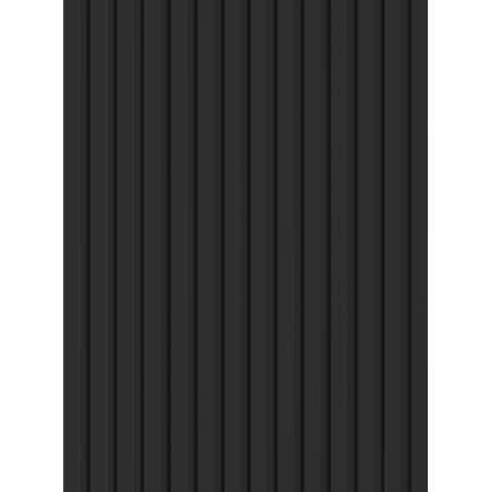 Mexen Lam-B vzorka stenových lamiel, doska HDF 4 mm, čierny mat - S100-053-S