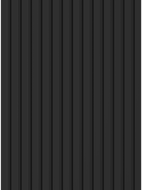 Mexen Lam-B vzorka stenových lamiel 275 x 31,5 cm, doska HDF 4 mm, Čierny Mat - S100-053-S