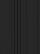 Mexen Lam-B vzorka stenových lamiel 275 x 31,5 cm, HDF doska 4 mm, Čierny Lesk - S100-055-S