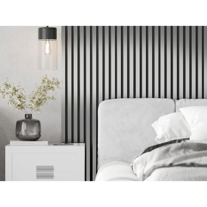 Mexen Lam-B vzorka nástenných lamiel, doska HDF 4 mm, Strieborný - S100-056-S