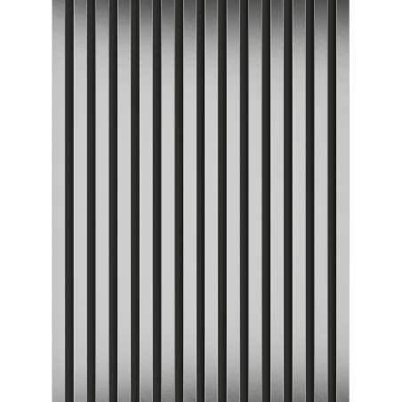 Mexen Lam-B vzorka nástenných lamiel, doska HDF 4 mm, Strieborný - S100-056-S