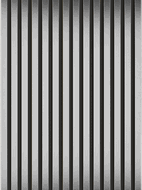 Mexen Lam-B vzorka nástenných lamiel, doska HDF 4 mm, Strieborný - S100-056-S