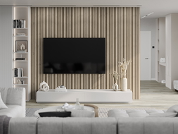 Mexen Lam-B vzorka stenových lamiel, doska HDF 4 mm, Perlový Dub - S100-058-S