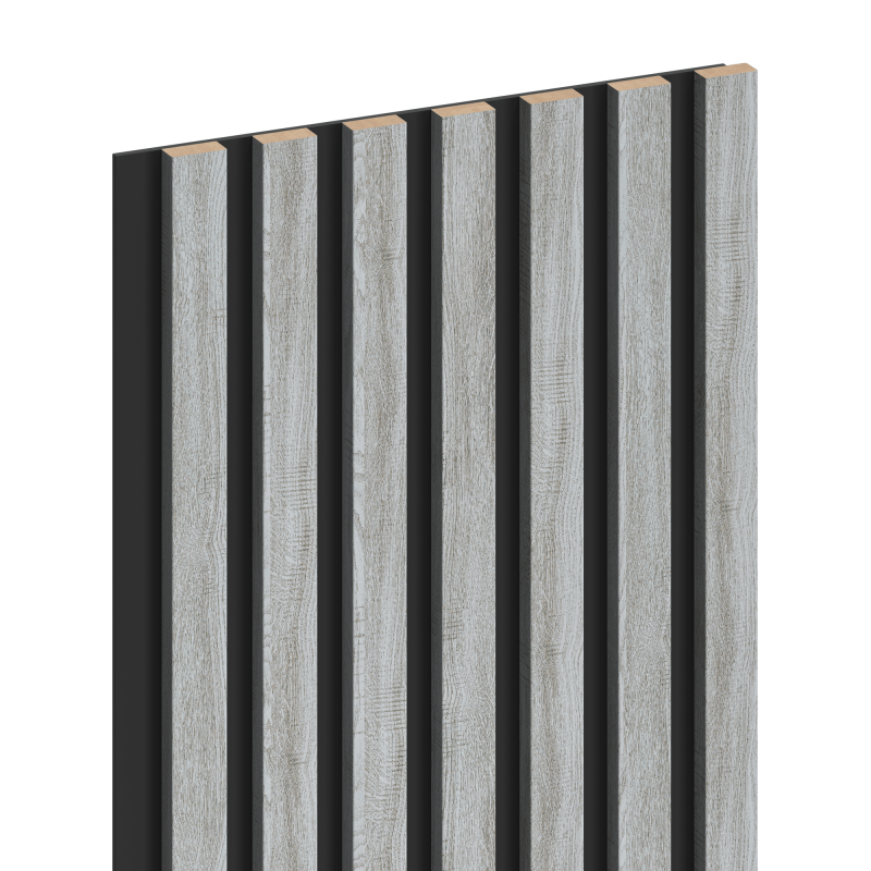 Mexen Lam-B vzorka stenových lamiel 275 x 31,5 cm, doska HDF 4 mm, Ľadový Dub - S100-061-S