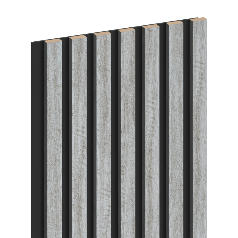 Mexen Lam-B vzorka stenových lamiel, doska HDF 4 mm, Ľadový Dub - S100-061-S