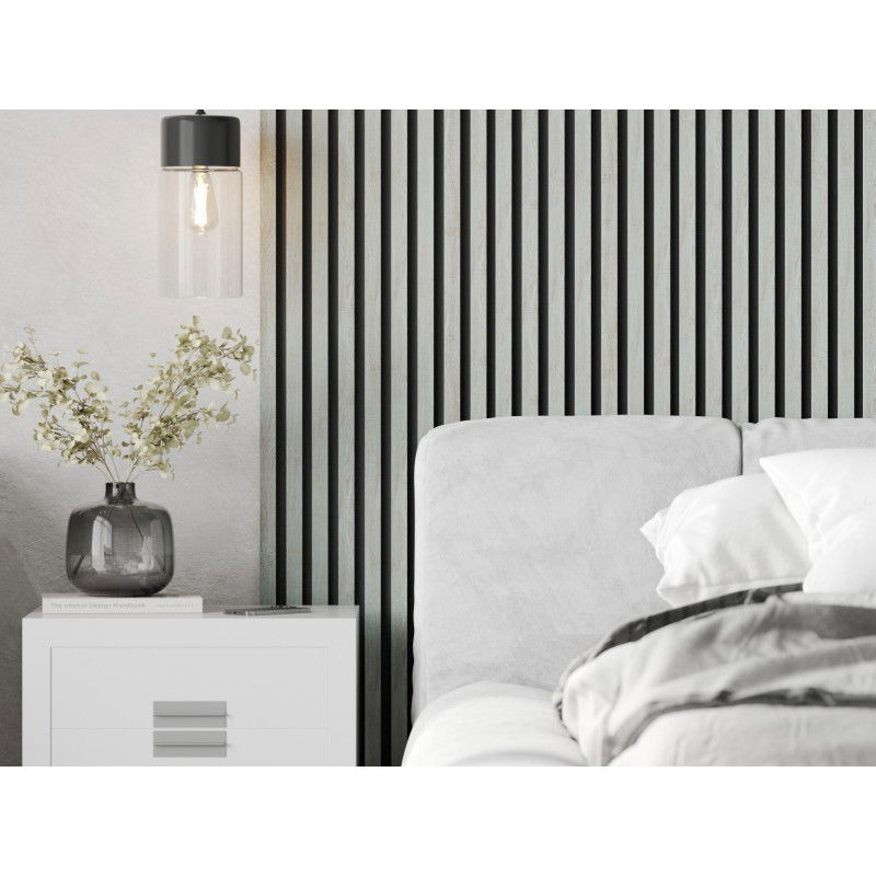 Mexen Lam-B vzorka stenových lamiel, doska HDF 4 mm, Ľadový Dub - S100-061-S