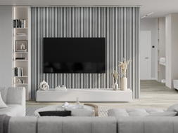 Mexen Lam-B vzorka stenových lamiel, doska HDF 4 mm, Ľadový Dub - S100-061-S