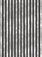 Mexen Lam-B vzorka stenových lamiel 275 x 31,5 cm, doska HDF 4 mm, Biely Dub - S100-064-S