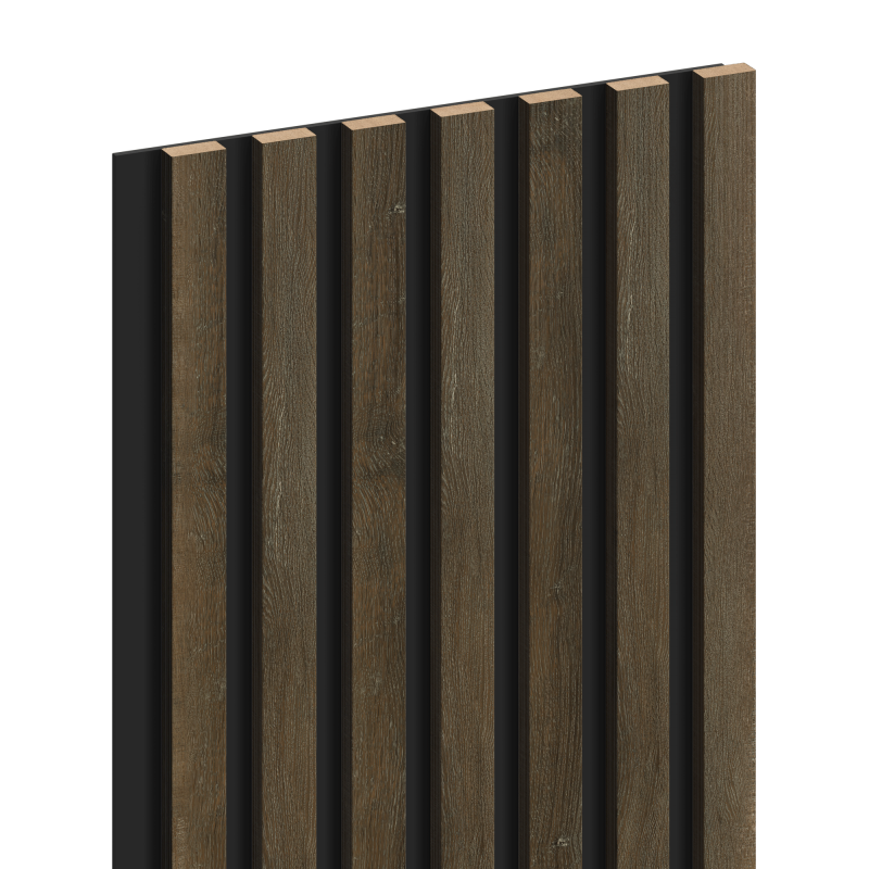 Mexen Lam-B vzorka stenových lamiel 275 x 31,5 cm, doska HDF 4 mm, Dub Espresso - S100-065-S