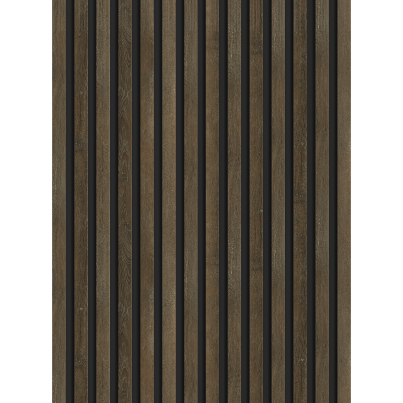 Mexen Lam-B vzorka stenových lamiel 275 x 31,5 cm, doska HDF 4 mm, Dub Espresso - S100-065-S