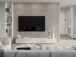 Mexen Lam-B vzorka stenových lamiel, doska HDF 4 mm, Polárny Dub - S100-067-S