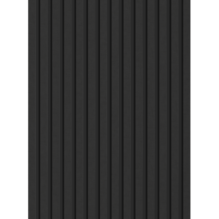 Mexen Lam-B vzorka stenových lamiel, doska HDF 4 mm, Čierny ľan - S100-069-S
