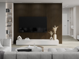 Mexen Lam-B vzorka stenových lamiel 275 x 31,5 cm, doska HDF 4 mm, Wenge - S100-071-S