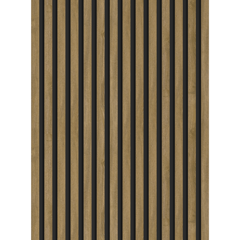 Mexen Lam-B vzorka nástennej lamely 275 x 31,5 cm, doska HDF 4 mm, Klasický Dub - S100-072-S