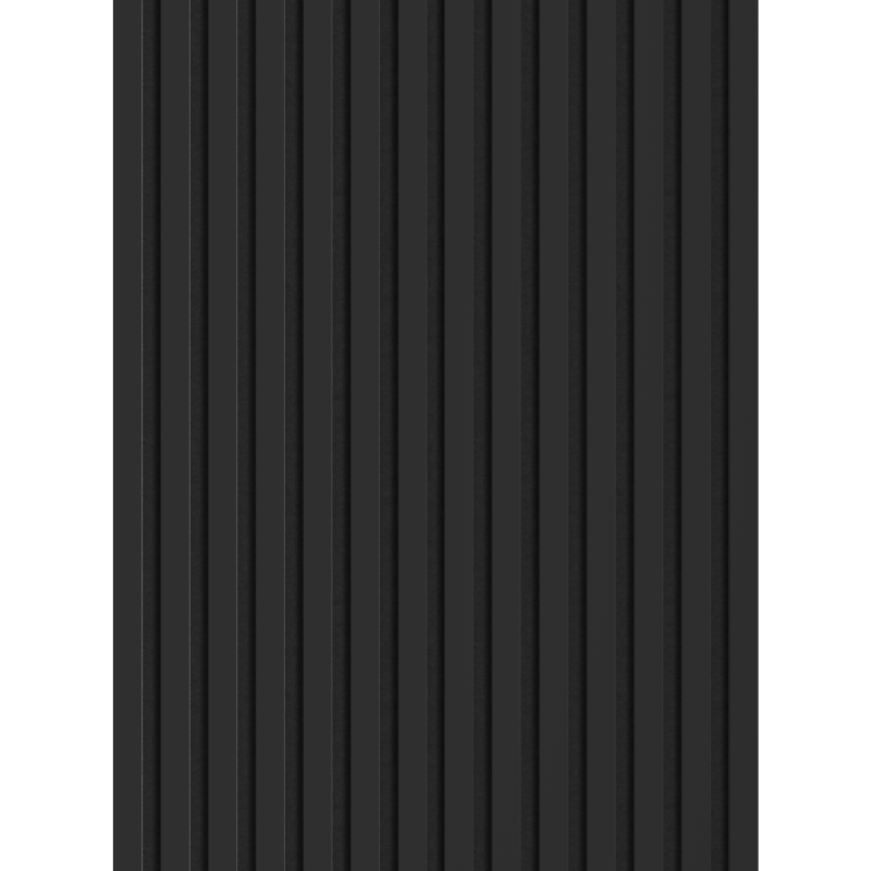 Mexen Lam-F vzorka akustických stenových lamiel, plst 6 mm, čierny mat - S105-053-S