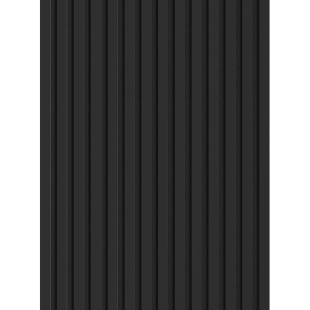 Mexen Lam-F vzorka akustických stenových lamiel, plst 6 mm, čierny mat - S105-053-S