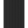 Mexen Lam-F vzorka akustických stenových lamiel, plst 6 mm, čierny mat - S105-053-S