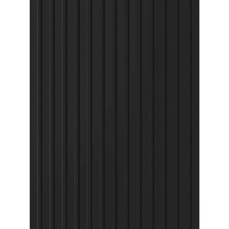 Mexen Lam-F vzorka akustických stenových lamiel 275 x 31,5 cm, plsť 6 mm, Čierny Lesk - S105-055-S