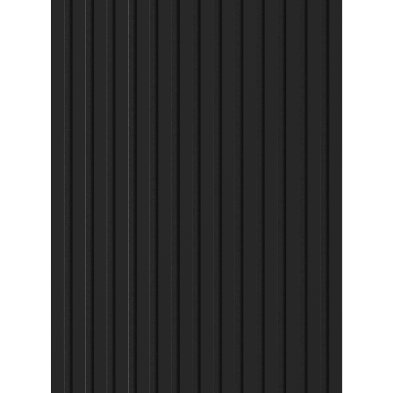 Mexen Lam-F vzorka akustických stenových lamiel, plsť 6 mm, Čierny Lesk - S105-055-S