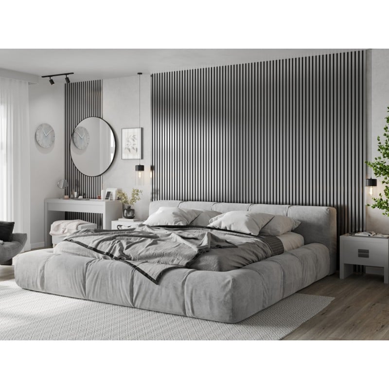 Mexen Lam-F vzorová lamela akustických stien 275 x 31,5 cm, plsť 6 mm, Strieborná - S105-056-S