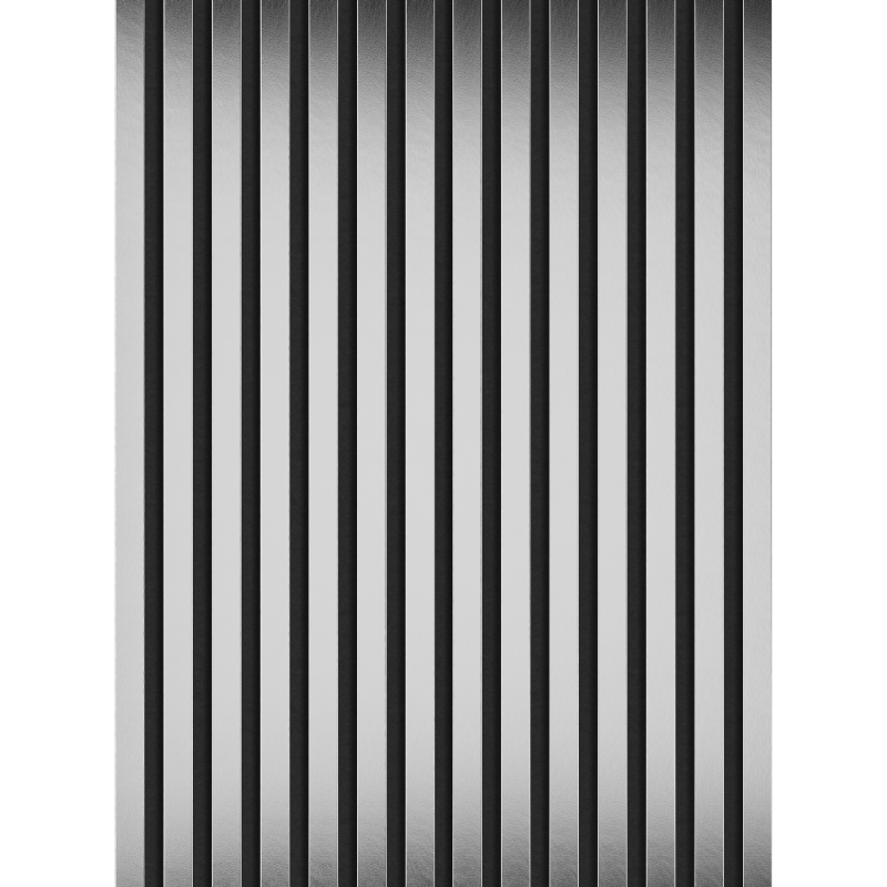 Mexen Lam-F vzorka akustických stenových lamiel, plsť 6 mm, Strieborná - S105-056-S