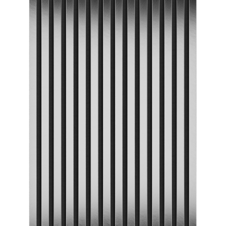 Mexen Lam-F vzorová lamela akustických stien 275 x 31,5 cm, plsť 6 mm, Strieborná - S105-056-S