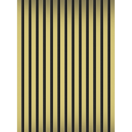 Mexen Lam-F vzorka akustických drevených lamiel, plsť 6 mm, Zlatá - S105-057-S