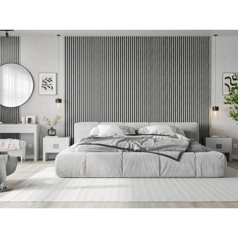 Mexen Lam-F vzorka akustických nástenných lamiel 275 x 31,5 cm, plsť 6 mm, Ľadový Dub - S105-061-S