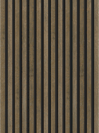 Mexen Lam-F ukážka akustických nástenných lamiel 275 x 31,5 cm, plsť 6 mm, Dub Espresso - S105-065-S