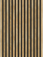 Mexen Lam-F vzorka akustických stenových lamiel, plsť 6 mm, Medový Dub - S105-066-S