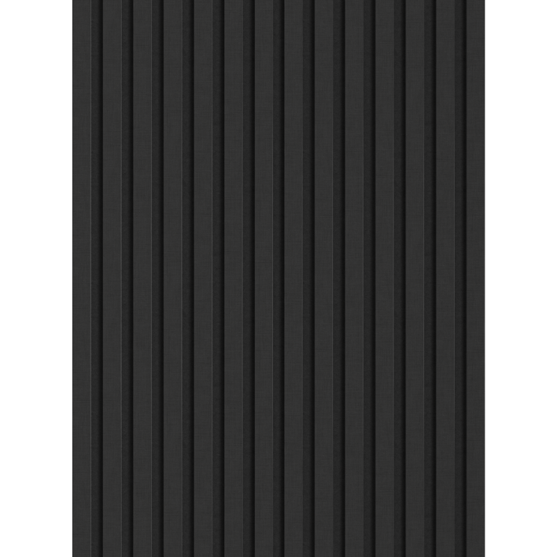 Mexen Lam-F vzorka akustických stenových lamiel 275 x 31,5 cm, plsť 6 mm, čierny ľan - S105-069-S