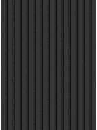 Mexen Lam-F vzorka akustických nástenných lamiel, plsť 6 mm, čierny ľan - S105-069-S