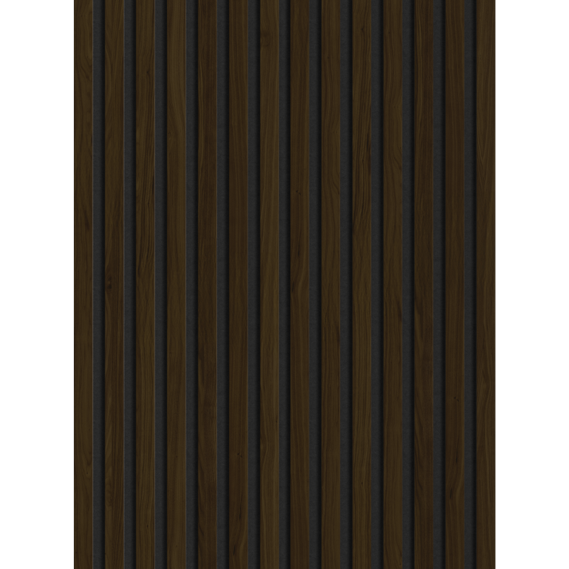 Mexen Lam-F vzorka zvukovoizolačných stenových lamiel, plsť 6 mm, Wenge - S105-071-S