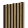 Mexen Lam-F vzorka akustických nástenných lamiel 275 x 31,5 cm, plsť 6 mm, Klasický Dub - S105-072-S