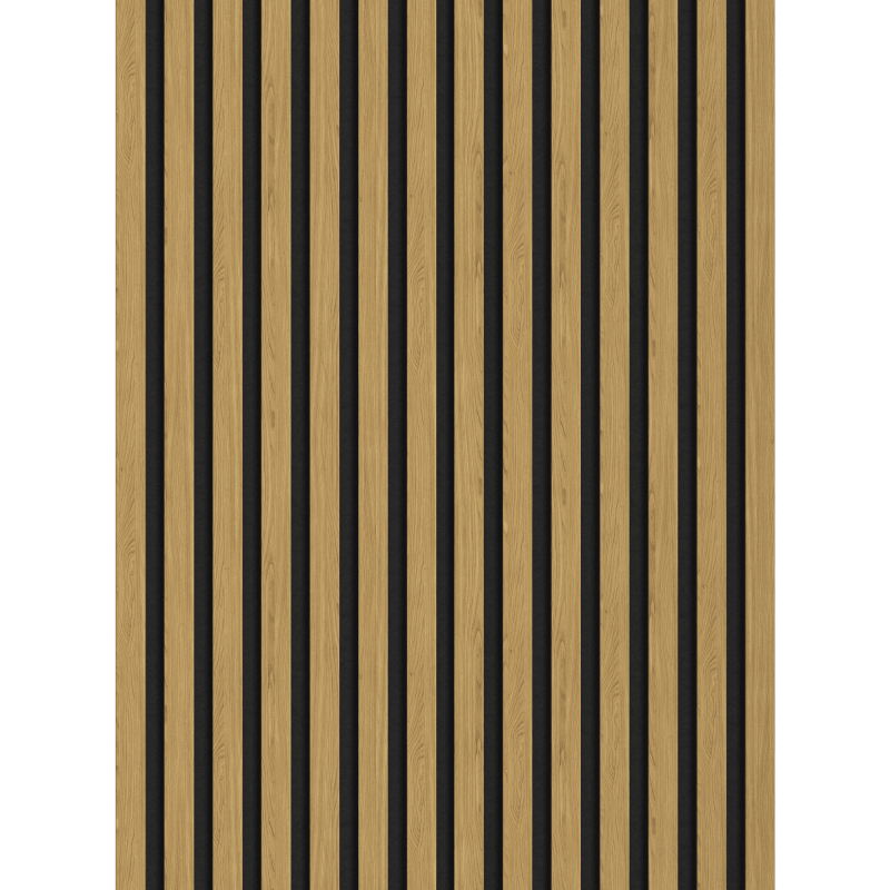 Mexen Lam-F vzorka akustických stenových lamiel, 6 mm plsť, Jantárový Dub - S105-073-S