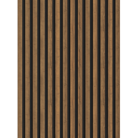 Mexen Lam-F vzorka stenových akustických lamiel, plsť 6 mm, Dub Mocca - S105-074-S