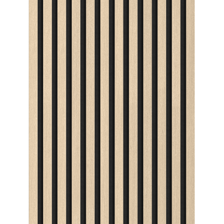 Mexen Lam-F vzorka akustických stenových lamiel, plsť 8 mm, technická dyha, Pieskový Dub - S105-001-S