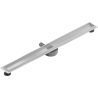 Mexen Flat 360° rotujúce lineárne žľabové telo 90 cm, inox - 1040090
